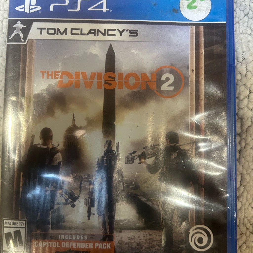 Tom Clancys The Division 2 Ps4 Game